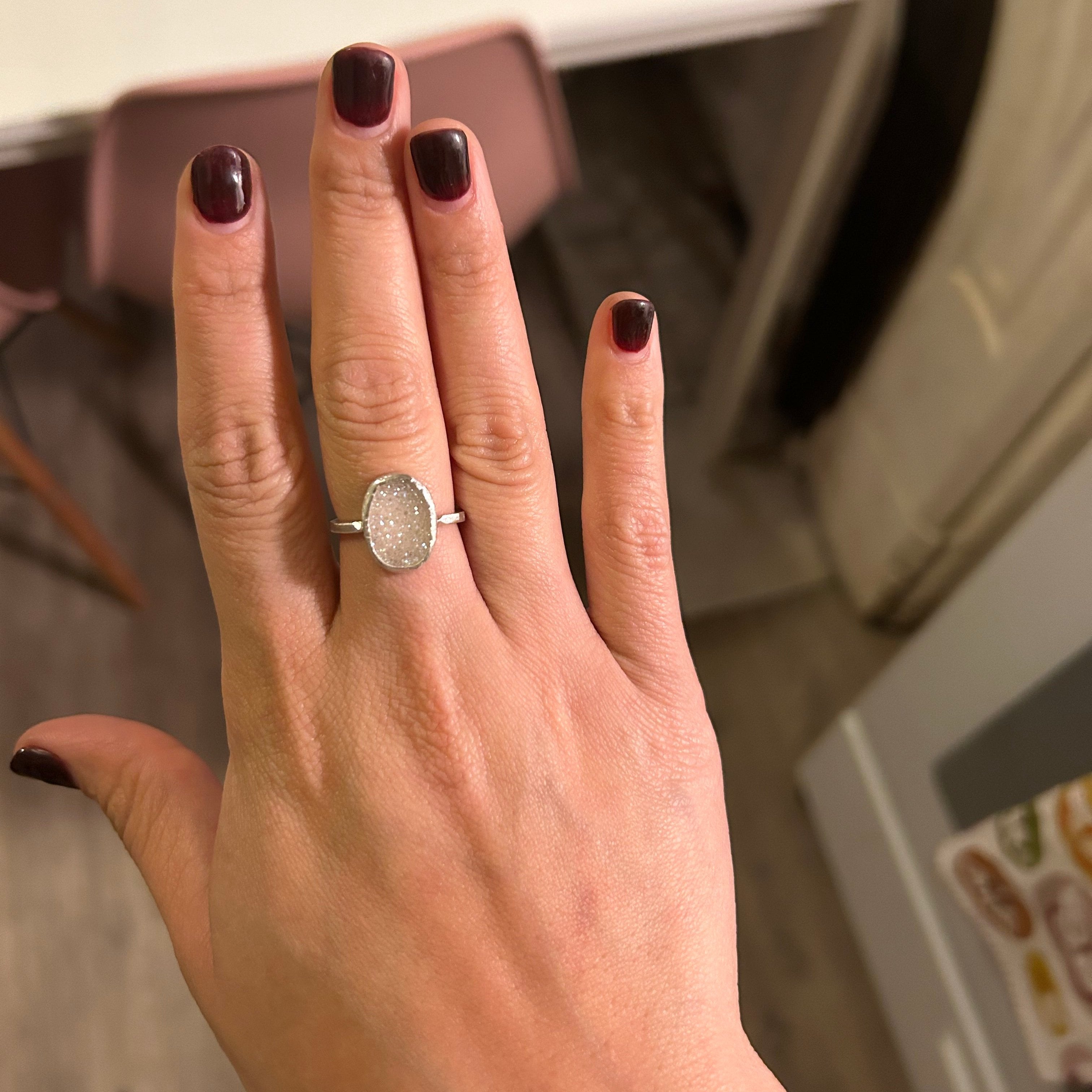 Mel - Prehistoric Pebble Ring